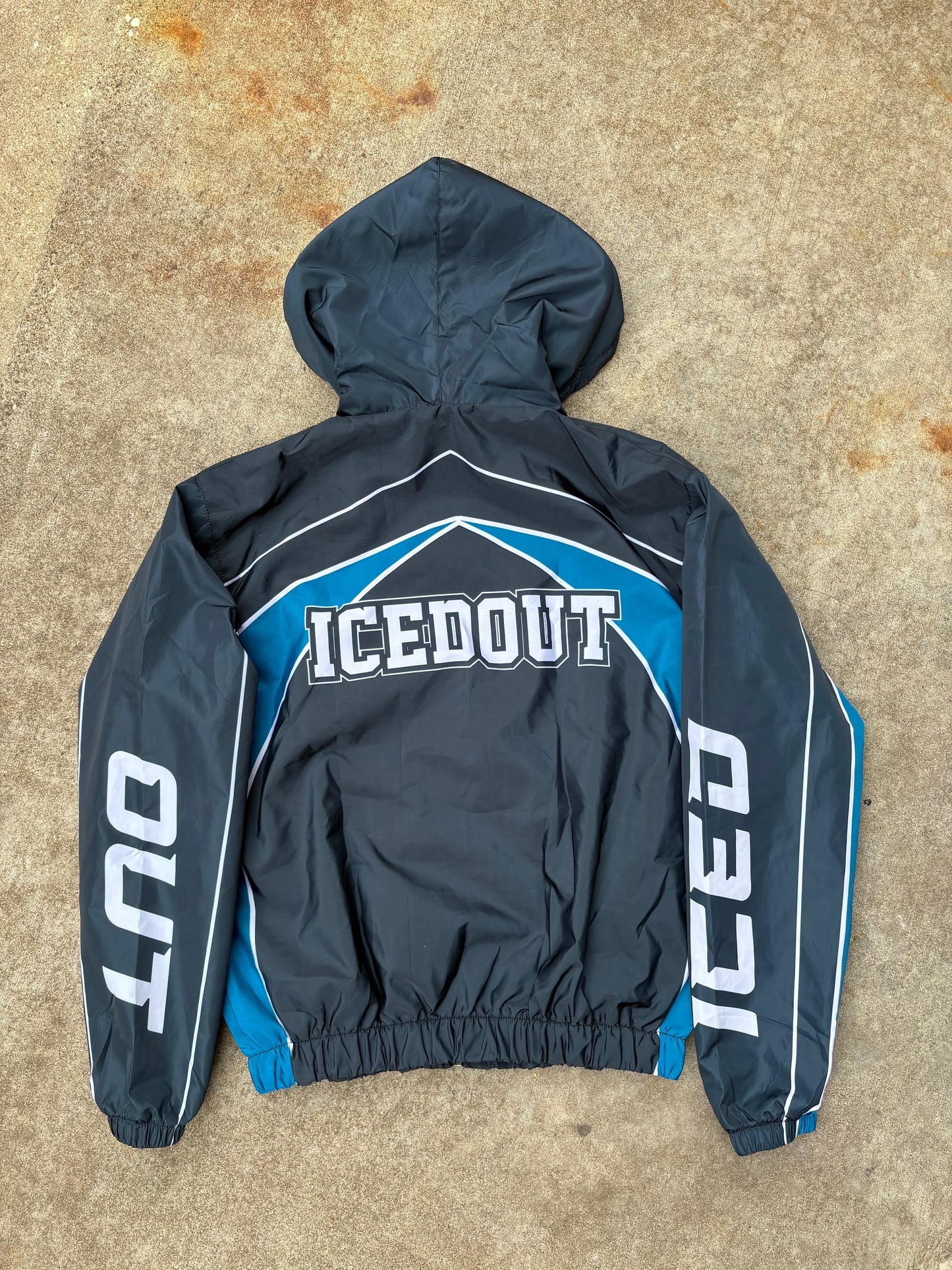 ICEDOUT WINDBREAKER (BLACK)